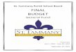 St. Tammany Parish School Board FINAL BUDGETstpsb.org/Budgets/2014-2015/GENERALFUNDBUDGETFY2014-2015.… · St. Tammany Parish School Board ... SEV Sick Leave Severance Pay $ 1,085,426