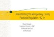 Understanding the Montgomery County Pesticide Regulation ...€¦ · All Around Nice Guy! cfs@umd.edu. MC Regulation 52-14 This Bill, called many names, is officially the ... altered