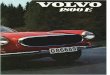 Volvo 1800E Brochure 1970 - Auto-Brochures.com · And should the temperature fall, to even sub-zero readings, this engine is still an easy starter since the injection system features