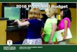 2016 Proposed Budget - Saint Paul, Minnesota Root/Financial... · deployment study, additional MELSA funding for technology enhancements, and a $300,000 one-time investment in the