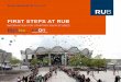 FIRST STEPS AT RUBinternational.rub.de/mam/content/intoff/intoff-first...FIRST STEPS AT RU 04 1. ENROLMENT When you enrol at RUB, which is also referred to as matriculation, you will
