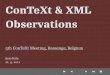 ConTeXt&XML Observations...Exceptions 232 £eské filmy 2006 2007