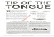 Tip of the Tongue - DriveThruRPG.com · Sample file. 2 • Tip of the Tongue | EN Publishing Adventure Synopsis The adventurers arrive in the town of Bellek in the late summer, noting