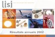 Réunion du 5 mars 2003 - LISI GROUP · présentation sfaf du 5 mars 2003 3 presentation synthetique du groupe : lisi la strategie du lien fixations et composants d'assemblage aeronautiques