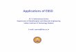Applications of EBSD · 2016-10-20 · Applications of EBSD • Grain size distribution studies • Grain reconstruction in phase transformation • Grain boundary engineering •