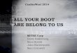 ALL YOUR BOOT ARE BELONG TO US · • Attack 1 –Malicious Windows 8 process can force unsigned executables to be allowed by Secure Boot –Bootkits will now function unimpeded –Secure