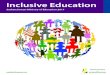 Inclusive Education - Microsoft · PDF file Inclusive Education . Practices of Inclusive Education . A strong commitment and shared vision are important components of successful inclusive