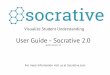 User Guide - Socrative 2images.pcmac.org/.../Documents/SocrativeUserGuide.pdf · User Guide - Socrative 2.0 guide version 1.1 For more Information visit us at Socrative.com . Registration,