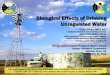 Biological Effects of Drinking Unregulated Water · 7 Uranium mine wastes contribute heavy metals, radionuclides to soils and may leach into groundwater 1.2 1 0.74 4.2 30.6 79.7 14.9