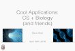 Cool Applications: CS + Biology (and friends) · Kidney Donors 38 ‣ Suppose a friend needs a kidney, and you want to donate yours to help your friend. ‣ Kidneys have a “type”,