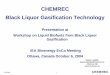 CHEMREC Black Liquor Gasification Technology€¦ · Impact of introducing the BLGMF concept-Sweden - Canada and the US 5. BLGMF economics 6. ... LH V (E J) South America Oceania
