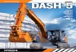 UTILITY-CLASS EXCAVATORS DASH-5 · Our excavator focus is especially evident in the ZX180LC-5. New to the North American market, it’s designed specifically to meet the needs of