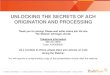 UNLOCKING THE SECRETS OF ACH ORIGINATION AND … · UNLOCKING THE SECRETS OF ACH ORIGINATION AND PROCESSING Thank you for joining! Please wait while others join the line. The Webinar