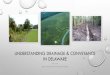 Understanding Drainage & Conveyance in Delaware · understanding drainage & conveyance in delaware june 18, 2020 jessica watson, scd stormwater program manager ... you are never very
