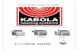 Ecoline serie · Instruction manual Kabola KB-Series version 6, 2018 10 Installation KB –Combi: Figure 2.4 1. Install the feed of the boiler on nr 1 2. Install the return of the