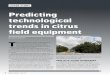 Predicting technological trends in citrus field …...COVER STORY Predicting technological trends in citrus field equipment By John K. Schueller T hese are thrilling times in the mobile