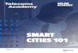 SMART CITIES 101 - Telecoms & Tech Academy€¦ · Milton Keynes, UK Lusail, Qatar Rio de Janeiro, Brazil Istanbul, Turkey EXAMPLES Examples and Case Studies are used throughout in