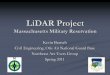 LiDAR Project - Amherstgis.amherstma.gov/data/springnearc2011/D_Session3/... · LiDAR Project Massachusetts Military Reservation Kevin Bartsch Civil Engineering, Otis Air National