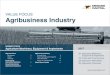 VALUE FOCUS Agribusiness Industry - Mercer Capital · Mercer Capital’s Value Focus: Agribusiness Industry First Quarter 2017 The agricultural equipment industry is facing a number