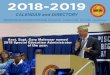 CALENDAR and DIRECTORY - ESCNJ · 2019 school year. Like all of our Board members, which now includes 31 school districts representing seven counties across the state, I continue