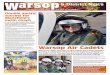 Warsop Air Cadets · 2016-03-24 · 1208 (Warsop) Sgn ATC - Air Cadet Centre, Carr Lane, Warsop. NG20 0BN Tel: 01623 843978 Parade Times: Monday & Wednesday 6.30 - 9.00pm Check out: