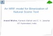 An MRF model for Binarization of Natural Scene Textcvit.iiit.ac.in/images/Projects/SceneTextUnderstanding/home/... · d Method Key points Datasets Cao and Govindraju (CVPR 2007) 1
