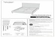 Revised Upholstered Platform Bed Frame Instruction Sheet ...… · Title: Revised Upholstered Platform Bed Frame Instruction Sheet FQK_eng Created Date: 1/11/2018 3:16:05 PM