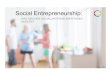 Social Entrepreneurship - deGUT · und Social Return on Investment (SROI) 1. Zielsetzung 2. IOOI-Wirkungskette • Input (z.B. Budget, Mitarbeiter*innen) • Output (z.B. Flyer, Workshop)