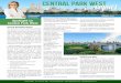 CENTRAL PARK WEST report - New York Residential Real ... · Reasons for NYC Market Slowdown There are many reasons why this is happening even as the economy is booming. 1) Tax reform