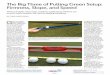 Three principles, three tools, and three applications will ... 2/21/2014  · strokes as possible. Most of the strokes and much of the time in a round of golf involve the putting greens