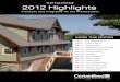 CertainTeed 2012 Highlights · CertainTeed sets your potential free – with opportunity that flows unrestrained across every siding category. We offer siding products in every material,