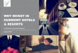 WHY INVEST IN FAIRMONT HOTELS & RESORTS · The Fairmont story began in 1907, with the opening of an iconic hotel —Fairmont San Francisco. That same year, Fairmont’s New York hotel,