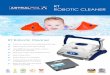 RT Cleaner Brochure - Aqua All Astralpool Robotic Pool cleaners can be programmed via external timers
