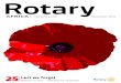 rotaryafrica.com November 2018 · 2018-11-14 · Rotarian’s occupation as an opportunity to serve society; Third. The application of the ideal of service in each Rotarian’s personal,