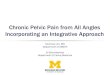 Chronic Pelvic Pain from All Angles Incorporating an ... · • Chronic Pelvic Pain accounts for 15-20% of gynecology visits • Accounts for approximately $2.8 billion in healthcare