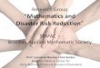 Research Group Mathematics and Disaster Risk Reduction · Early Warning of Natural Disasters (Cemaden) Rio de Janeiro, July 2015. São José dos Campos, April 2016. SBMAC Research