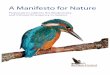 A M N - BirdWatch Ireland...4 BirdWatch Ireland’s Manifesto for Nature C @ . F B W I F T @B M _ , @B W IE #IV N V . . , . 3. D D 
