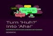 Turn ‘Huh?’ Into ‘Aha!’€¦ · Acrolinx: Better Content. Faster. So what is Acrolinx? Acrolinx is an AI powered platform that helps you write better content, faster, and