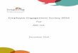 Employee Engagement Survey 2016 For · 2018-04-17 · Employee Engagement Survey 2016 For ABC Ltd. December 2016 . 2 ... Working for ABC ... IBP’s benchmark for successful completion