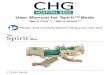 User Manual for Spirit™ Beds - Hospital Beds...a low hospital bed. CHG Hospital Beds is committed to meeting the needs of our customers through quality products that are innovative,