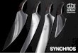 SYNCHROS - guede-solingen.de · With a slim, semi-flexible blade. For all applications of a classic fillet or carving knife. Tranchiermesser / Carving knife Brotmesser / Bread knife