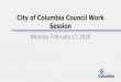 City of Columbia Council Work Session · TMP-14185 - Solid Waste Presentation Author: Legistar Created Date: 2/13/2020 4:18:14 PM 