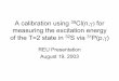 REU Presentation August 19, 2003 - int.washington.edu · REU Presentation August 19, 2003 • Background on isospin and the IMME (Isospin Mass Multiplet Equation) • Description