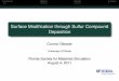 Surface Modification through Sulfur Compound Depositionglosser1/files/REU_presentation.pdf · Introduction Method Results Summary Surface Modiﬁcation through Sulfur Compound Deposition