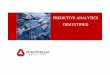 Predictive Analytics Webinar...4. How to build Predictive Models • Hypothesis testing using econometrics and predictive analytics 1. Assumptions validation and defining hypothesis