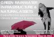 GREEN RAINWATER INFRASTRUCTURE & NATURAL ASSETS€¦ · GREEN RAINWATER INFRASTRUCTURE & NATURAL ASSETS: Cost-effective approaches for climate resilience & water quality. Melina Scholefield,