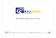 Publications List - EU SME Centre: China Market Research ... List... · Guide to Trade Fairs in China 04-2016 China Compulsory Certification (CCC) (Update - 2014) ... Schouten China