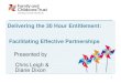 Delivering the 30 Hour Entitlement: Facilitating Effective ... · Innovation - projects such as Parent Champions and 30-hour ... of the extended free entitlement ‘30 hours’ –