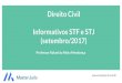 Direito Civil Informativos STF e STJ (setembro/2017) · TEMA: Ação de inventário. Arrolamento de bens. Distinção de regime sucessório entre cônjuges e companheiros. Impossibilidade