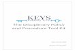 The Disciplinary Policy and Procedure Tool Kit Coombes... · PDF file Disciplinary Toolkit Version 7 4 1. Guidelines for Conducting an Investigation Introduction 1. The investigation